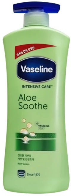 바세린 인텐시브 케어 알로에 수드 로션, 600ml, 1개 - 쿠팡