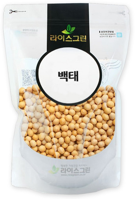 [가온애] 백태콩 (메주콩), 1개