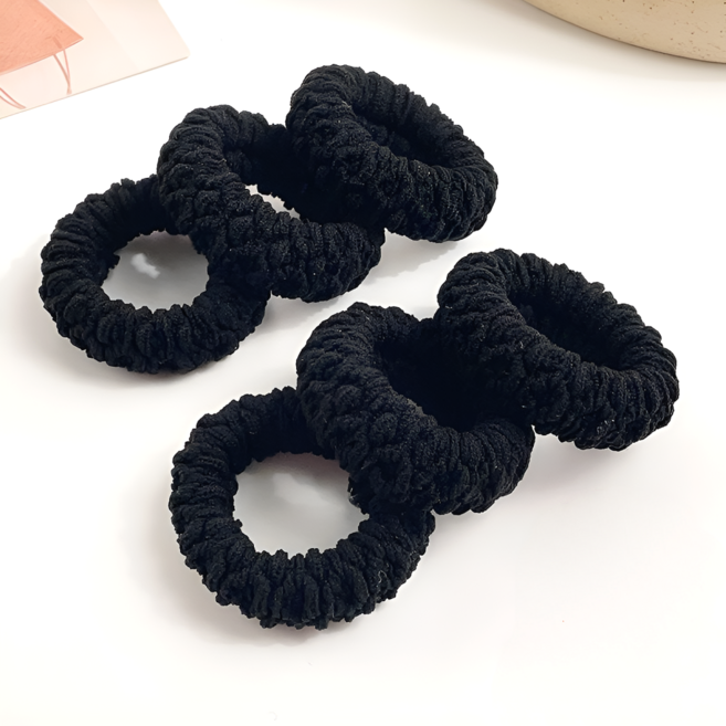 사각마켓 자국안남는 두꺼운 곱창 여성머리끈