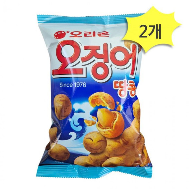 오리온 오징어 땅콩 202g x 2개, 1g, 1개