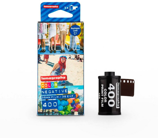 로모그래피 로모필름 컬러필름 400-36컷 - 1롤 일반필름, 1개