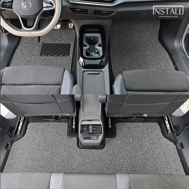 ID.5 (2025) 프리미엄 코일매트, 트렁크, 엣지형, 그레이