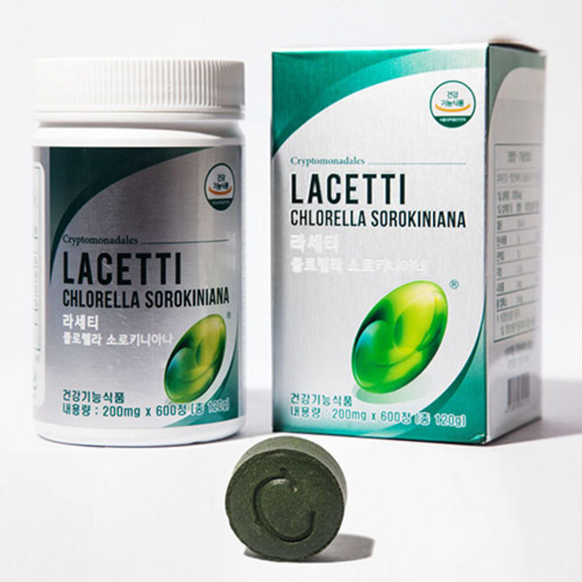 라세티 핵산 영양제 식물성 RNA DNA 200mg x 600정, 2개, 2개월/800정