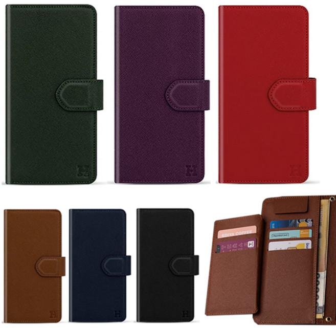 이중 카드 수납 핸드폰 지갑 케이스 갤럭시S23울트라 (S918)