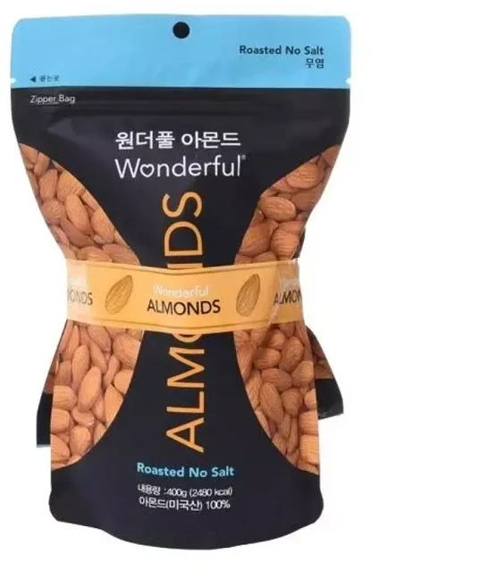 원더풀 아몬드 400g + 400g 무염, 1개