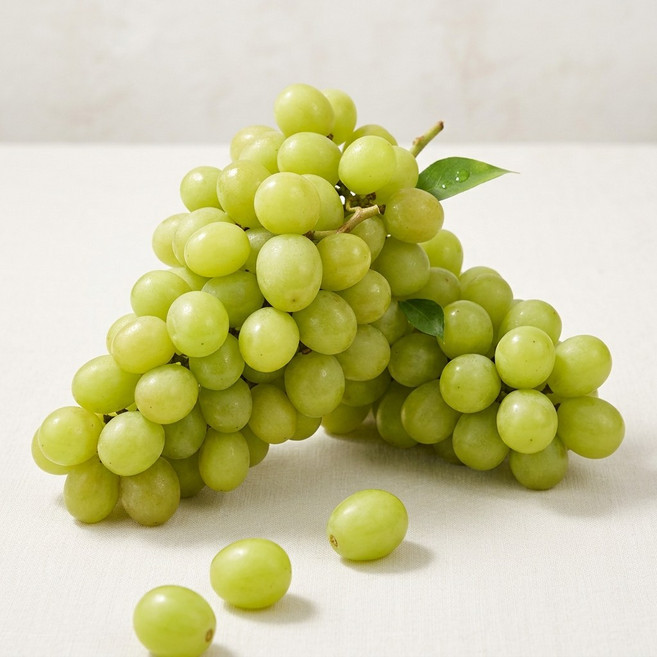 [항공수입] 아삭아삭 애플 청포도 씨없는 수입포도, 1박스, 1kg(특상)