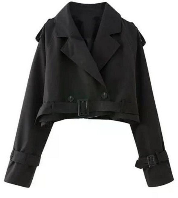 리얼스웨이드자켓 오버듀플레어스웨이드 메이블루 숏자켓