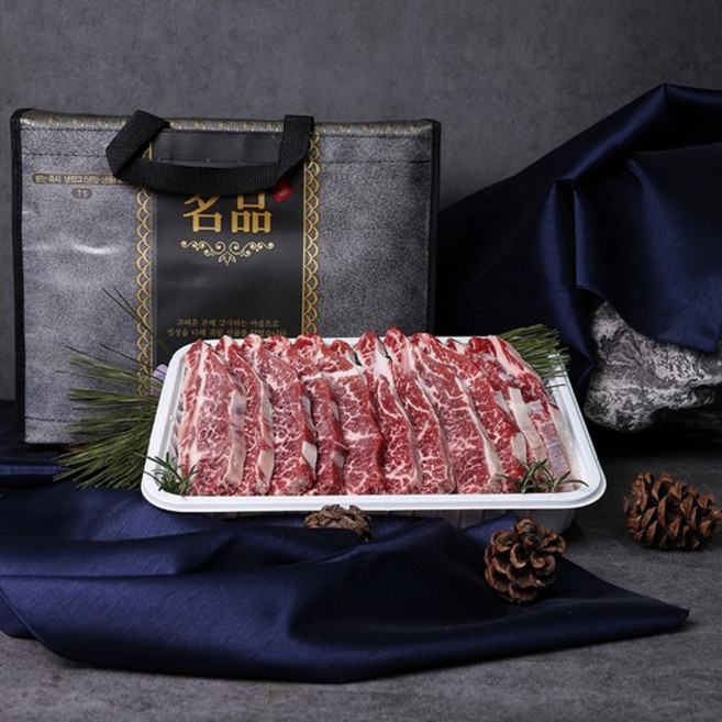 프리미엄 미국산 초이스 등급 꽃갈비 LA갈비 선물세트 2kg 추석 설날 명절선물세트, LA 갈비 선물세트 5kg LAGS5, 1개
