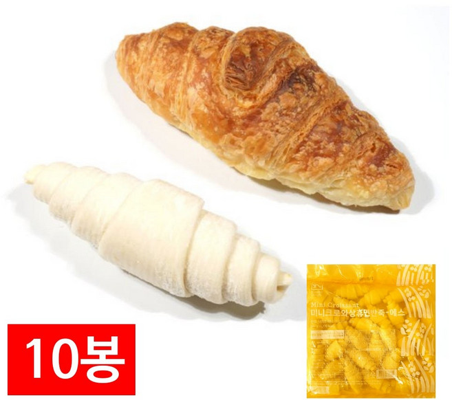 삼립 냉동생지 미니 크로와상 휴면반죽-에스 540g (18gX30입) X 10봉, 10개