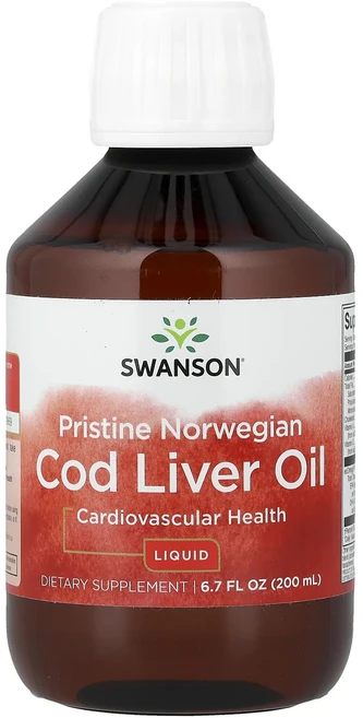 새해 첫좋은선물 Swanson 청정 노르웨이산 액상 대구 간유 200ml(6.7fl oz) 제대로 할인합니다, Swanson청정노르웨이산액상대구간유200ml67flo, 1개, 200ml - 쿠팡
