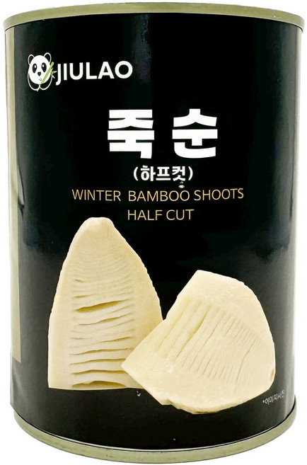 JIULAO 죽순 하프컷 통조림, 1개, 552g