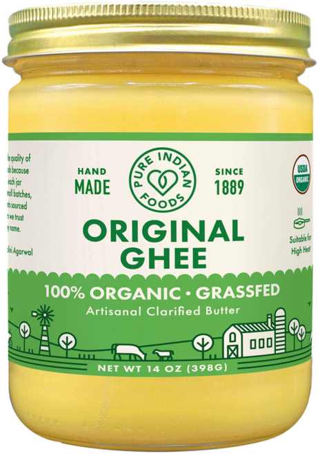 퓨어인디안푸즈 오리지널 기 그래스페드, 398g, 1개