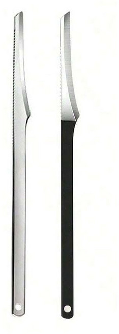 전문 페디큐어 칼 세트 2 조각 자란 발톱 가위 풋 케어 도구 스테인레스 스틸 네일 큐티클 제거, 01 MULTI, 1개