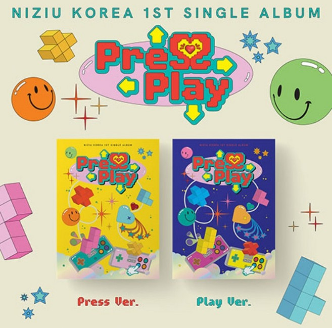 [버전선택] 니쥬 NiziU - 싱글1집 [Press Play], Random Ver., 포스터 없음