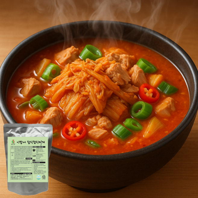 [공장직영] 가성비 끝판왕 얼큰한 참치김치찌개, 6개, 500g