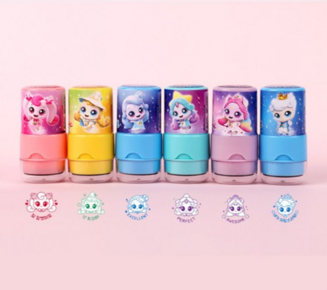 티니핑 칭찬스탬프 도장 6종 1세트, 1개