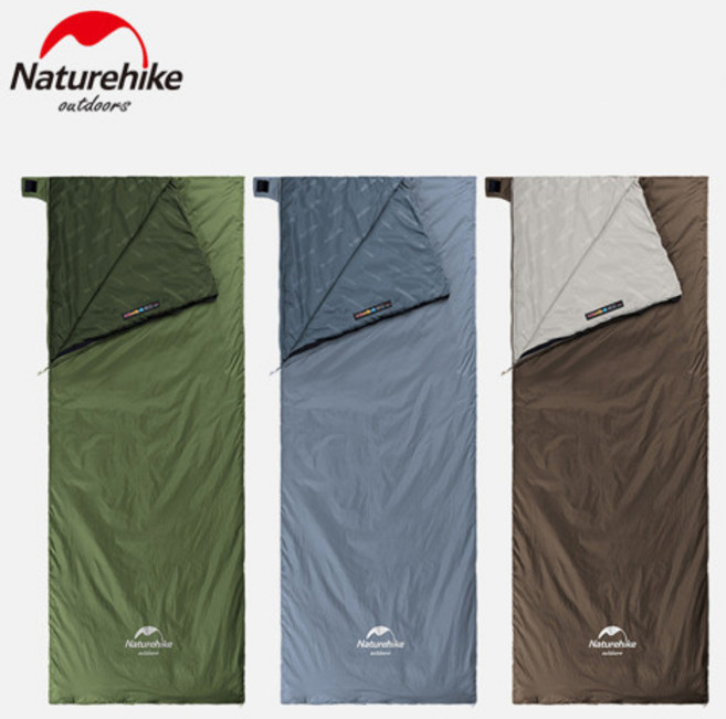 네이처하이크 경량침낭 LW180 초경량, 1개, 브라운XL