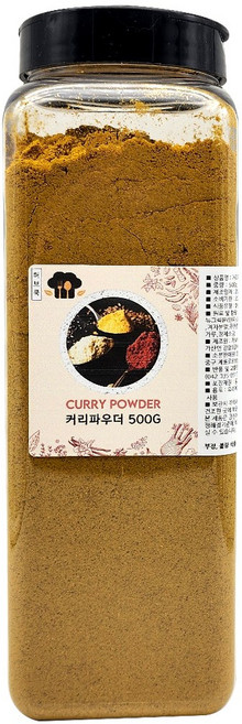 페트 커리파우더 500g (인도식 커리가루분말), 1개