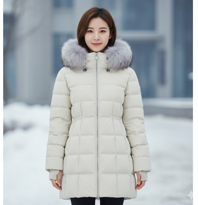 MILLET 밀레 아웃도어 여자 겨울 프리미엄 구스다운 패딩점퍼