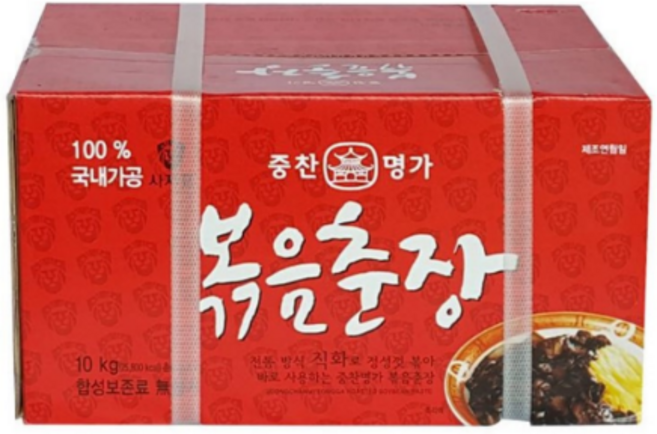 중찬명가 볶음춘장, 10kg, 1개