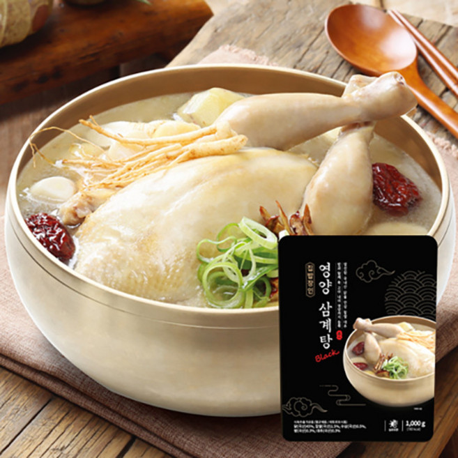 집밥장인 영양삼계탕 블랙, 1kg, 1개
