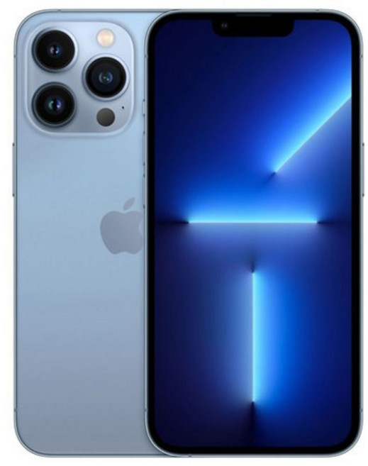 애플아이폰 13 프로 맥스 자급제, 128GB, 시에라 블루