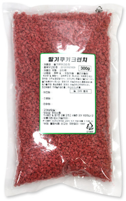 딸기 쿠키 크런치, 300g, 1개
