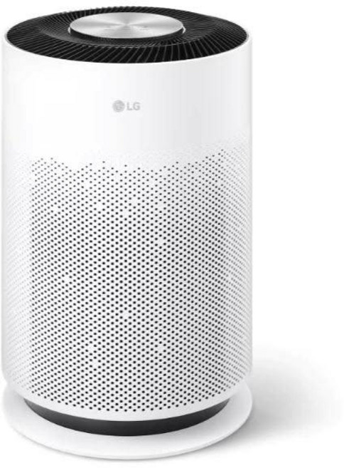 LG PuriCare 360°空氣清淨機 全方位淨化 智能感應 簡約時尚, 白, AS601HWG0