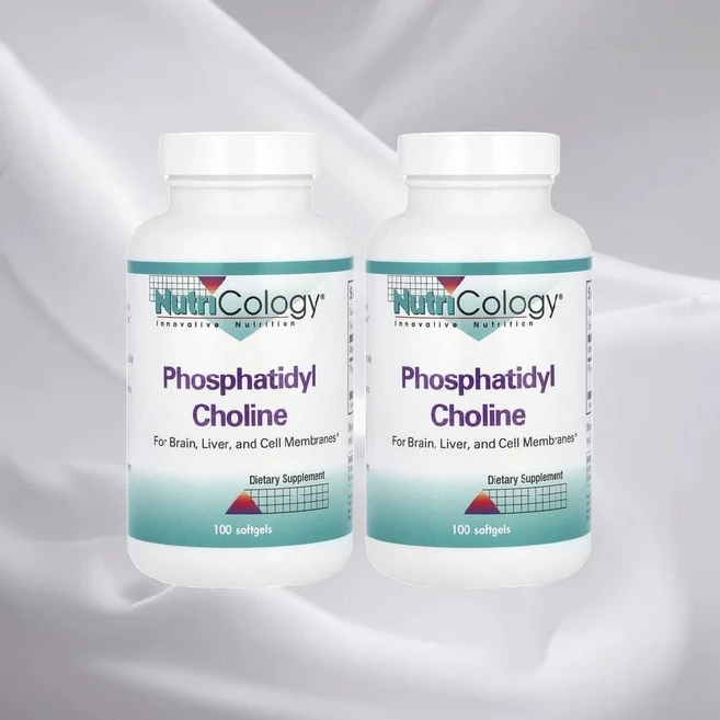 뉴트리콜로지 포스파티딜콜린 레시틴 포스타디딜콜린 1540mg 100캡슐 2병 포스파디딜콜린, 2개, 100정 - 쿠팡