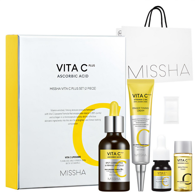 미샤 비타씨플러스 잡티씨 2종 세트, 1세트