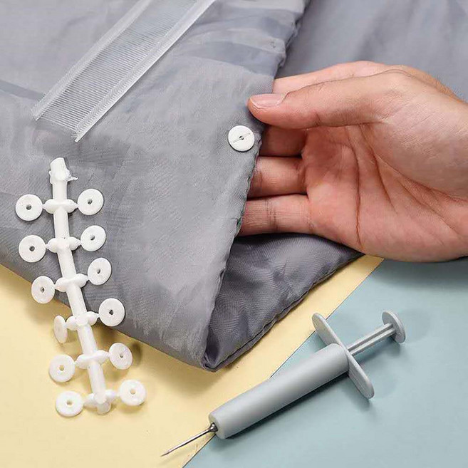 데일리공감 이불 침대시트 커버 고정푸시세트 패드 고정핀 밴드 이불밀림푸셔세트, 3개