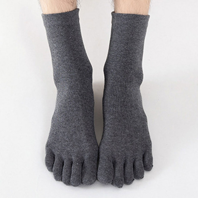 로지 남성용 빠른 땀흡수 발가락양말 10켤레