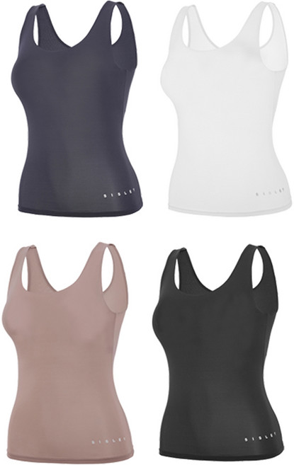 시슬리 캡내장 몰드 브라탑 4종 세트 런닝형