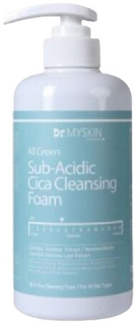 닥터마이스킨 올 그린 약산성 시카 클렌징 폼, 500ml, 1개