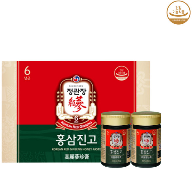 [빠른배송][정관장]홍삼진고 250gX2병/1박스+선물포장, 1세트, 250g