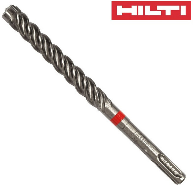 HILTI 힐티 SDS PLUS 드릴비트 mm 규격 4날 직경 6mm 전장 220mm, 1개