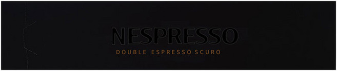 네스프레소 버츄오 더블 에스프레소 스쿠로 캡슐커피, 10g, 10개입, 1개