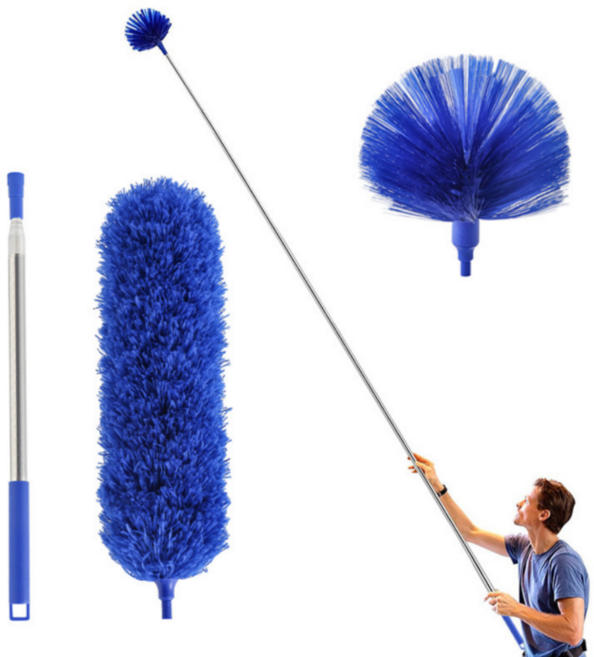 빌루나 거미줄 제거기 3M 제거솔, 1개, 블루