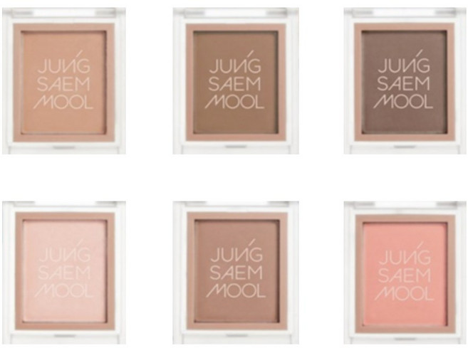 [야미룰루] 정샘물 컬러피스 아이 블렌더 누드 2.4g, 1+1 페탈누드, 1개