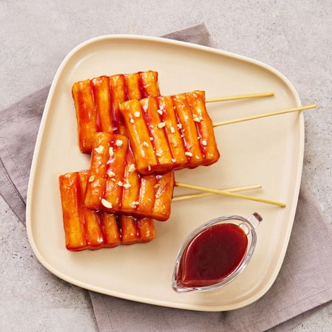 [추억의 국민학교 떡볶이] 국떡 사과넣은 무침 야끼만두 360gX2팩, 없음