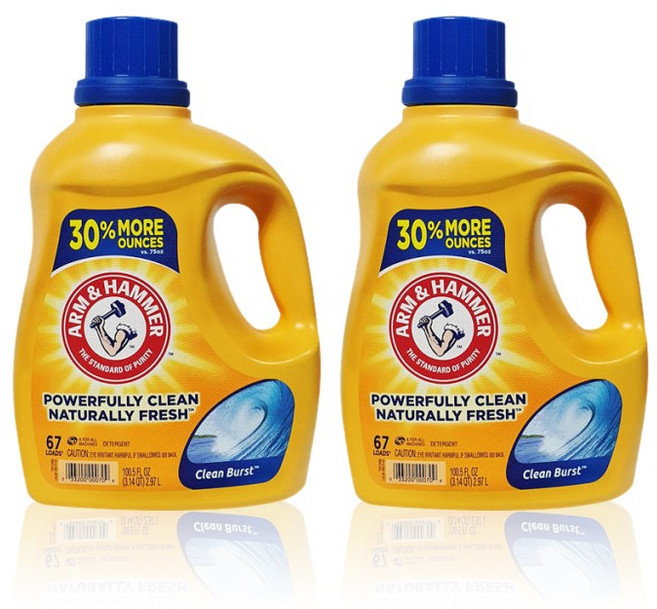 암앤해머 클린버스트 세탁세제, 3L, 2개