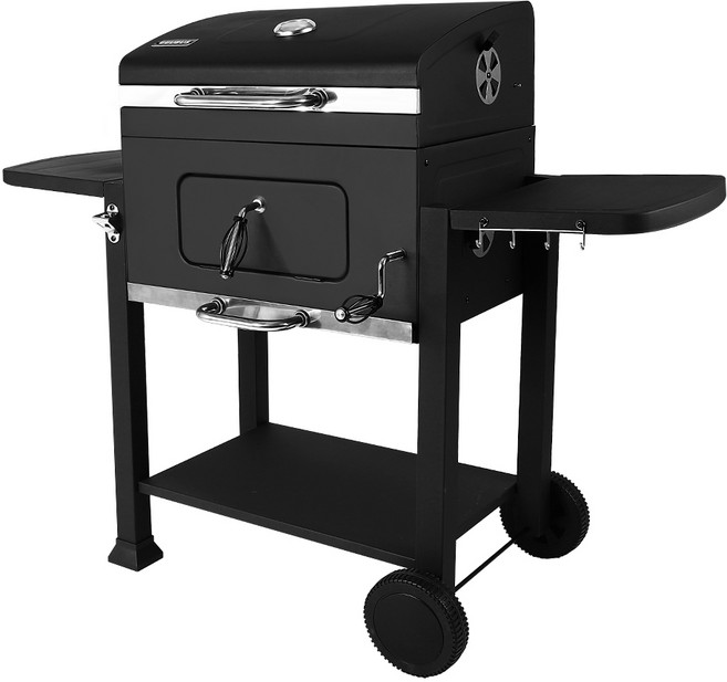 그랜드가든 킹덤 대형 바베큐그릴 숯불 직화 훈제 야외 그릴, 1개