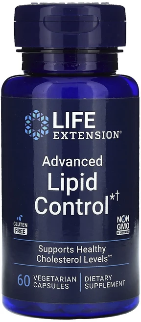 Life Extension Advanced Lipid Control 500mg 베지 캡슐 60정, LifeExtensionAdvancedLipidCont, 1개 - 쿠팡