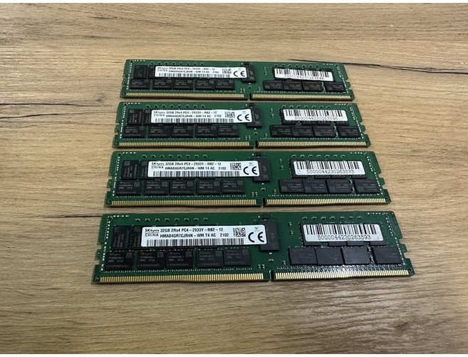 SK hynix 海力士 DDR4 32GB 2933Y 伺服器記憶體 HMA84GR7CJRAN-WM, 1個, HMA84GR7CJR4N-WM