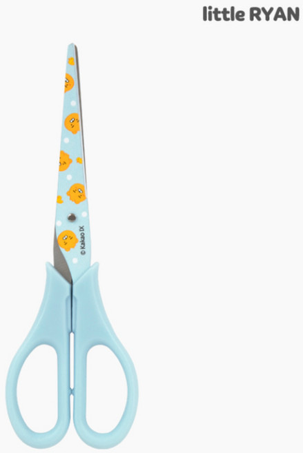 카카오프렌즈 리틀프렌즈 가위 / 캐릭터가위 사무용가위 학생가위 문구카카오가위 학용품가위 카카오가위, 1개, 라이언