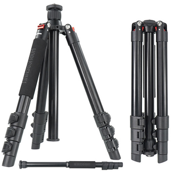 호루스벤누 FX-7434TT 카메라 스마트폰 삼각대, 삼각대 단품, 1개