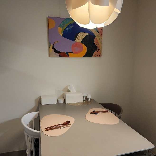 굿서브 식탁매트 가죽 방수 테이블매트, 2개, 2인(45x35), 다크그레이(진한회색)