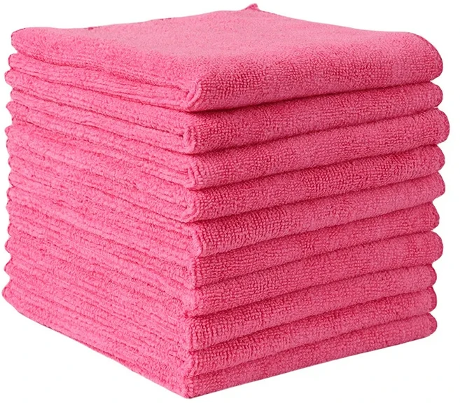 고흡수 다용도 극세사 클리닝 천 1/10 키트 자동차 가정용 청소 타월 (주방용), 05 1PC, 05 Rose Red