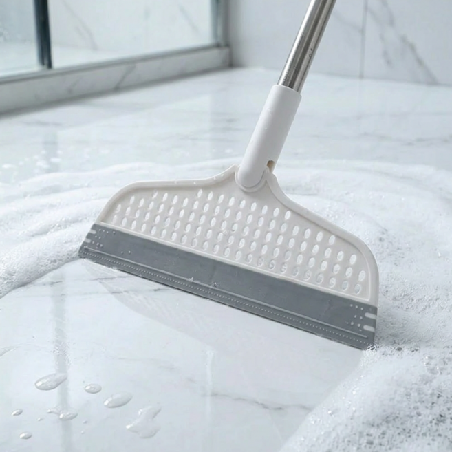 로멀리 다용도 실리콘 빗자루 스퀴지, 베이직 그레이, 1개