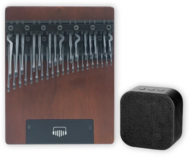 ✨ 도착! ✨ April Yang D3pro 36 키 E-Kalimba(스피커 포함), 02 검정색